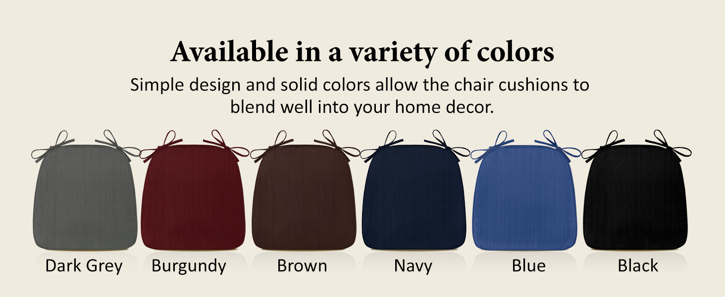Indoor Chair Cushions for Dining Chairs
