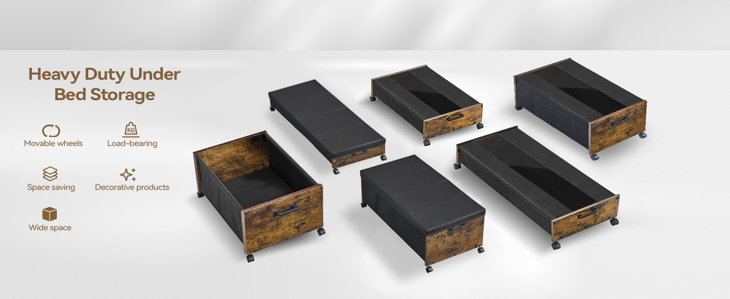 under bed storage
