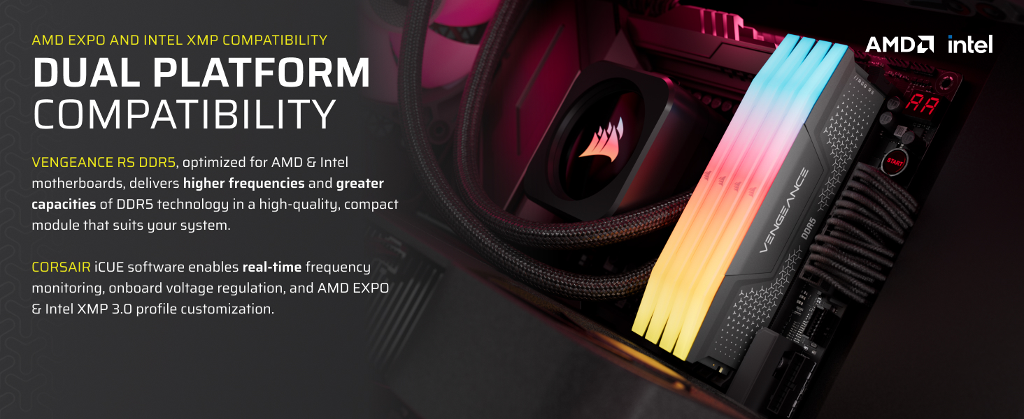 VENGEANCE RGB RS DDR5 AMD