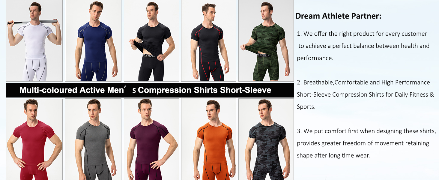 black compression shirt men short sleeve