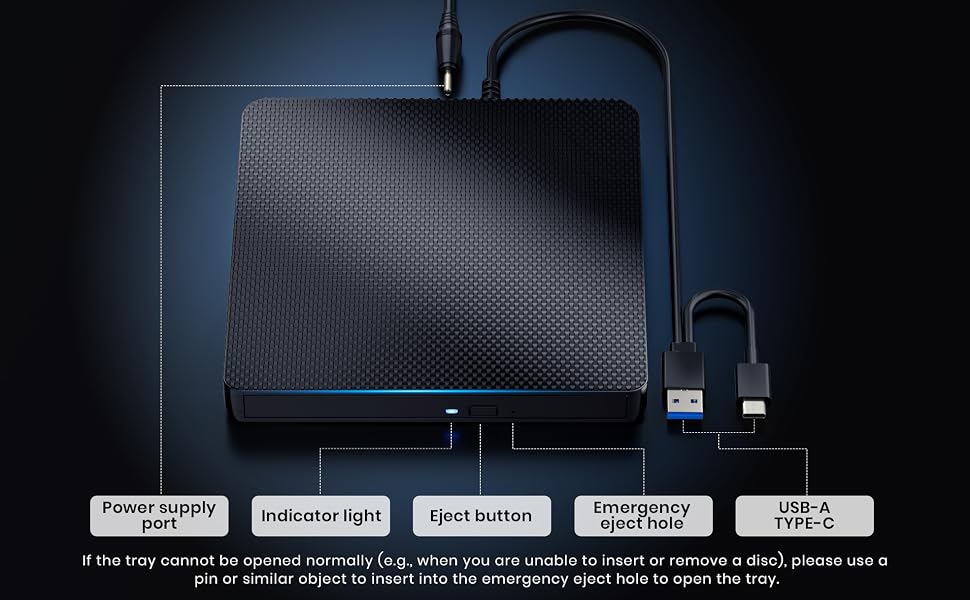 External Blu ray Drives Player Read/Write