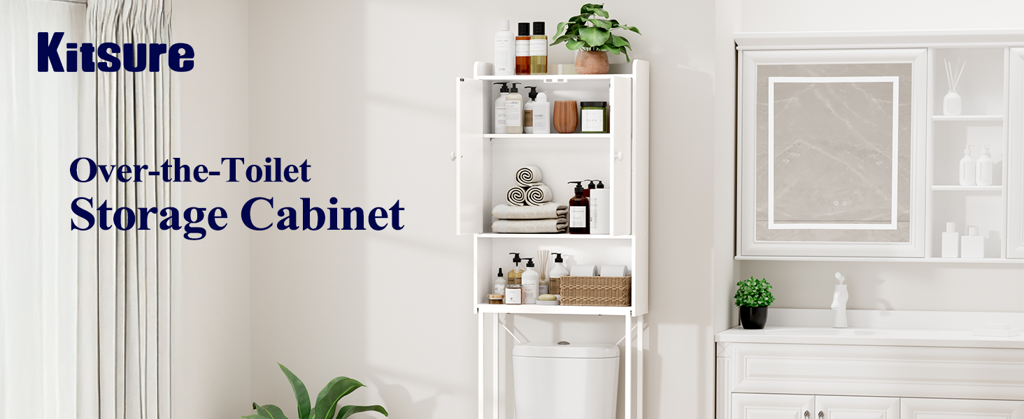 Over the Toilet Storage Cabinet