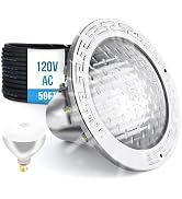 Generalman Pool Lights for Inground Pools, 10-Inch RGB LED Color-Changing Underwater Light, 50W, ...