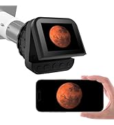 4K Wireless Telescope Camera, 1.25’’ 2’’ Universal Eyepiece Camera with IR Filter & X16 Zoom & 2....