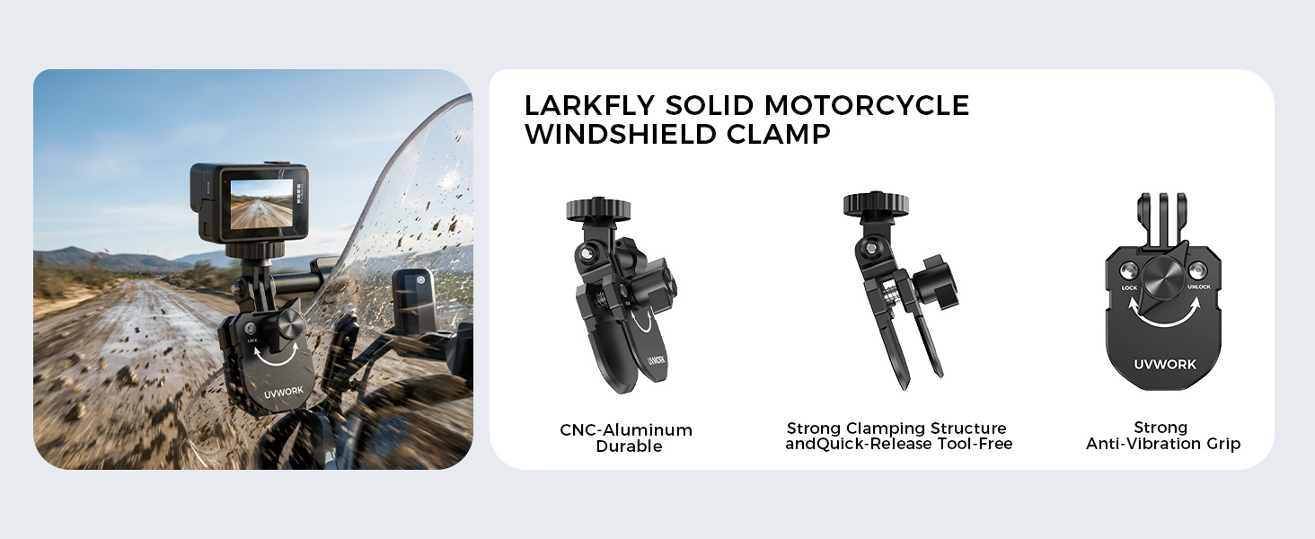 motorcycle camera mount