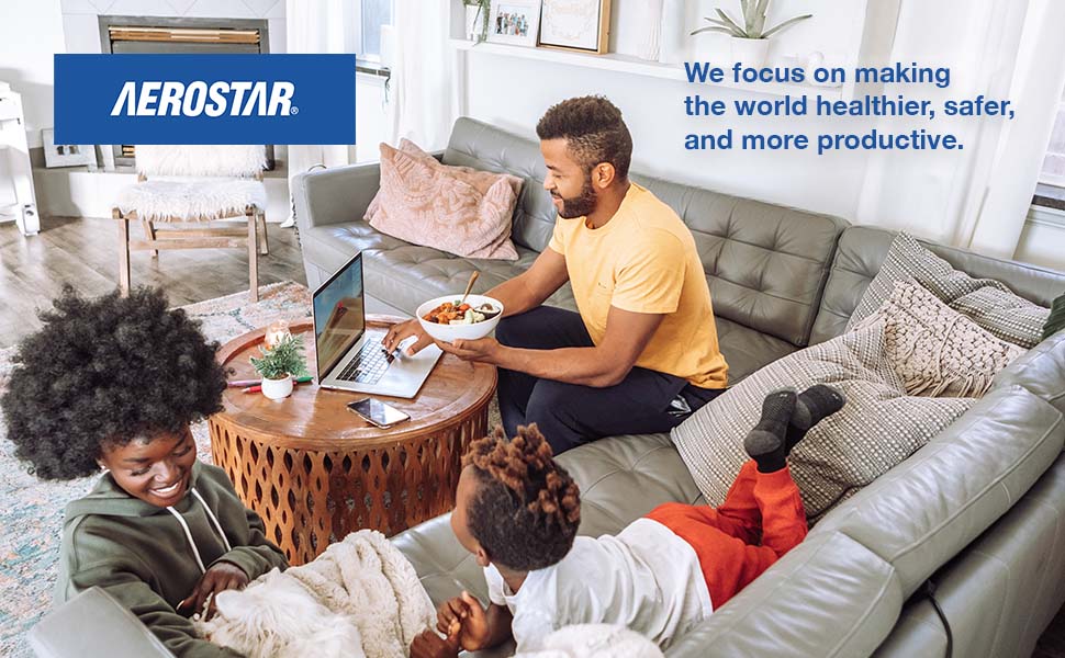 Aerostar: we focus on making the world healthier, safer, and more productive.