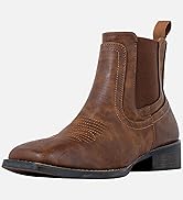 black chelsea boots for men square toe cowboy boots mens western boots ankle boots for men