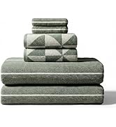 Italic Ultraplush 100% Australian Cotton Towels Standard 6 Piece Set, 2 Bath, 2 Hand, 2 Washcloth...
