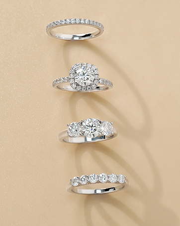 moissanite rings for women