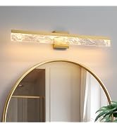 AIJIASI Brushed Nickel Vanity Light for Bathroom - 24 Inch Bathroom Lighting Fixtures Over Mirror...