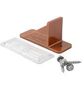 Color 50 Qty Commercial Bulk Pack (Snow Guards, Perfect Seal Gaskets & Screws) - Stop Snow from S...