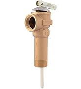 Cash Acme 3/4 Inch NCLX Temperature and Pressure Relief Valve, 23263-0150