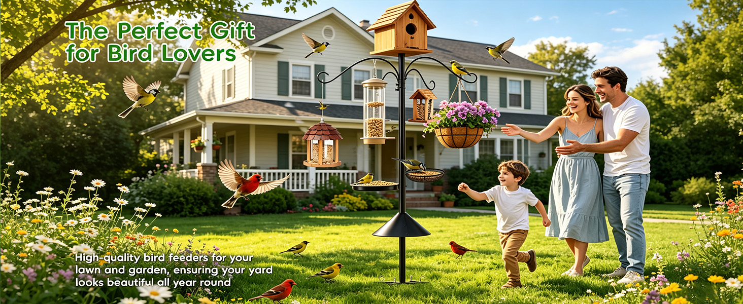 Perfect for decorating your yard year-round—whether it’s raining, windy, snowing, or sunny.