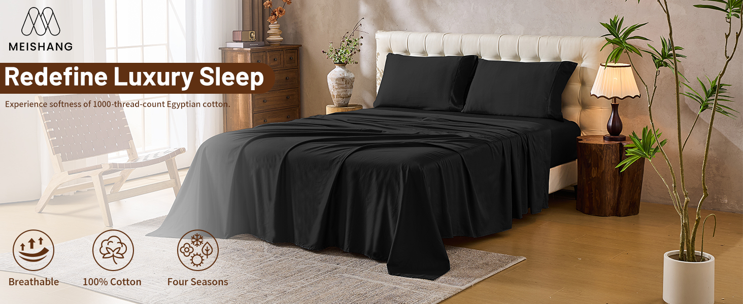 1000 cotton sheets