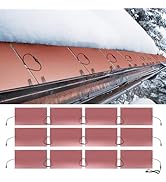 H&G Lifestyles Roof Heat Cable Snow De-icing Kit Self-Regulating Plug-in Ready Heat Tape for Roof...
