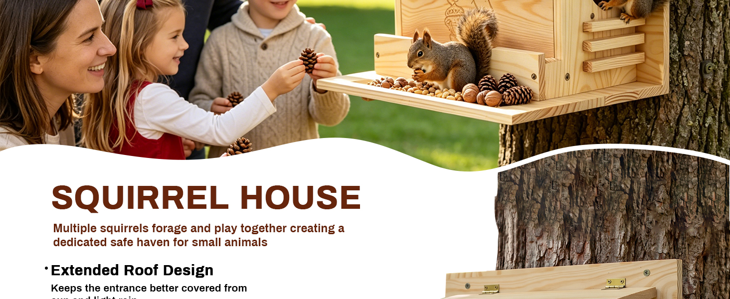 squirrel feeders for outside