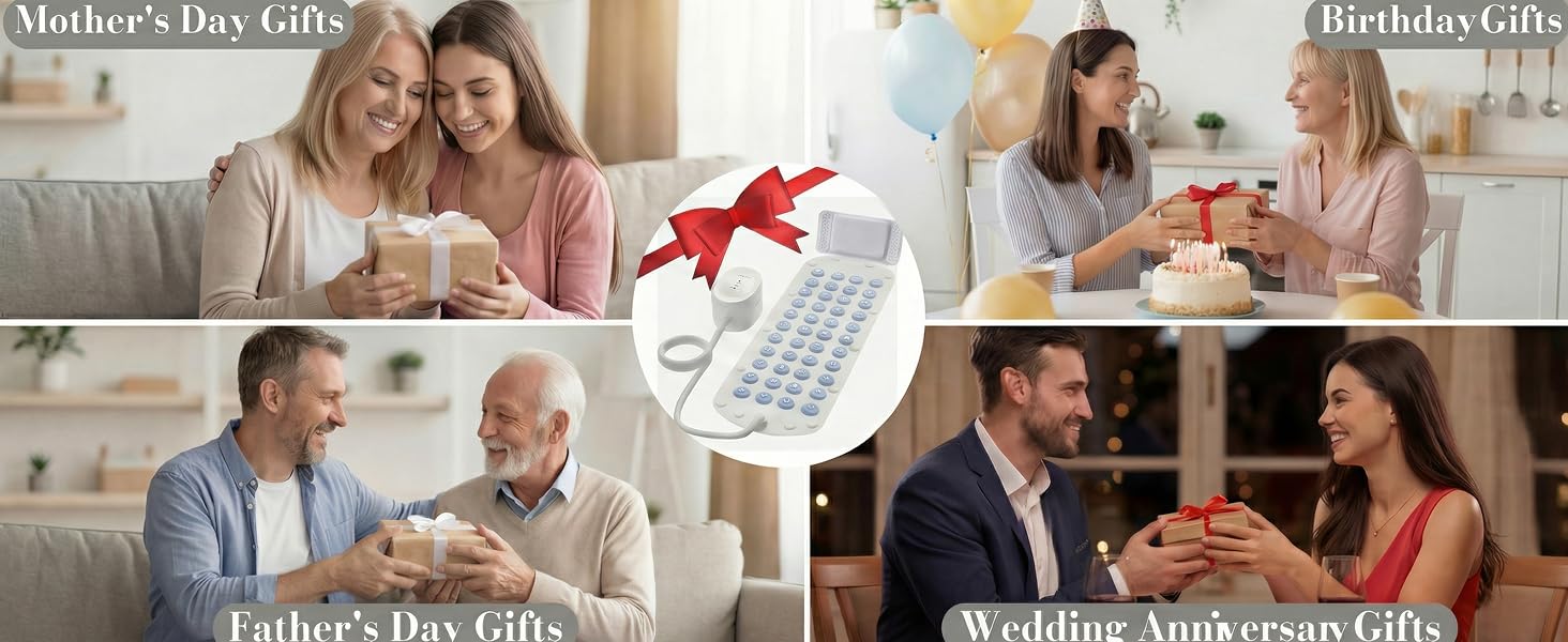 Gifts for parents, friends, and loved ones