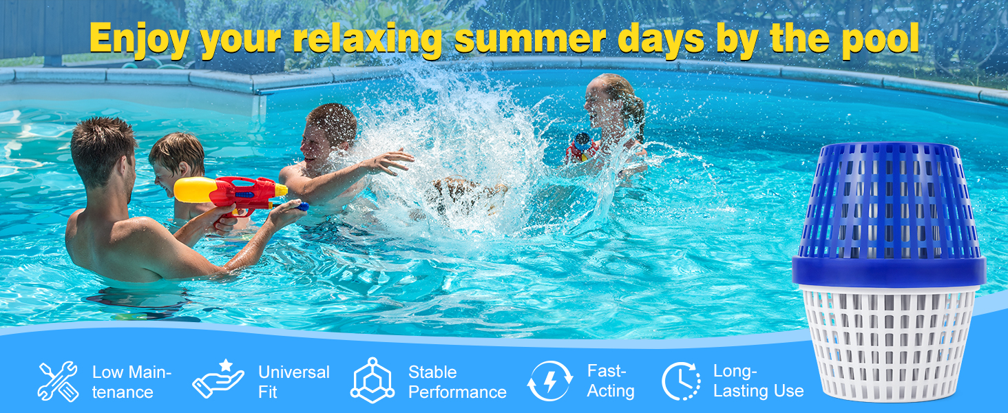 Enjoy your relaxing summer days by the pool