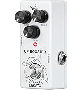 LEKATO Overdrive Guitar Pedal, Overdrive Pedal for Electric Guitar with Two Mode SUPER/NORM, Mini...