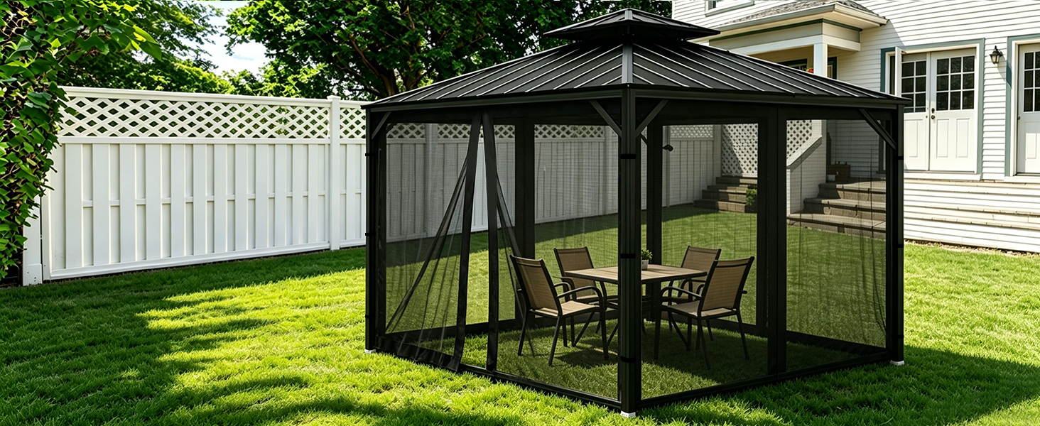 Gazebo Universal Replacement Mosquito Netting