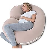 INSEN Pregnancy Pillow for Sleeping, Body Pillow for Pregant Women, L Shaped