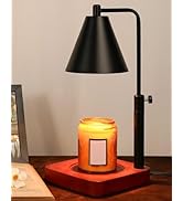 White Candle Warmer Lamp with Timer Dimmer, Electric Candle Lamp Warmer for Bedroom Decor, Birthd...