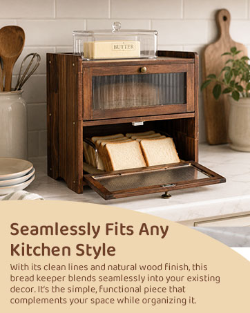 Luollabytel 2 Layer Bread Box is dedicated to providing a wonderful family experience.