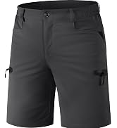 TACVASEN Mens Hiking Cargo Shorts Quick Dry Lightweight Casual Work Golf Shorts with 6 Pockets Su...