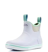 SUREWAY Men's Deck Boots Professional Non-Slip Fishing & Ankle Boating Boot Waterproof Rain Boots...