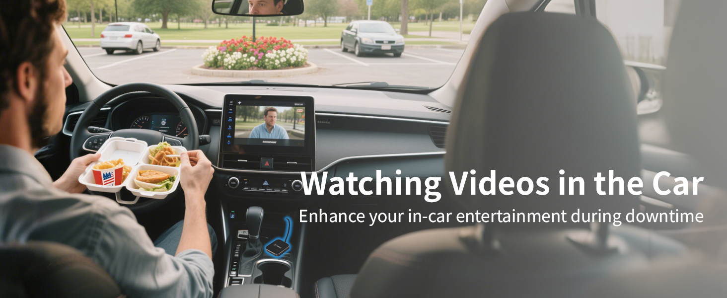 Wireless CarPlay Adapter with videos