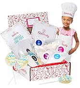 Baketivity Vanilla Cake Pops Cookies Making Kit For Kids Ages 3 and Up + Premium Quality Kids Che...