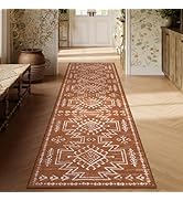 Lahome 5x7 Black and White Western Rugs for Living Room, Washable Soft Aztec Rug for Bedroom, Boh...