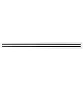 BUILDMART - 36" Linear Slot Diffuser - (2 Slot) Double Slot - White Decorative Air Vent - Modern ...