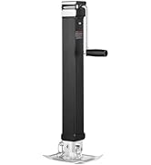 VEVOR 5000 lbs Dynamic Load Capacity, Heavy Duty Swivel Bolt-on Trailer Jack, 14.3" Lift Trailer ...