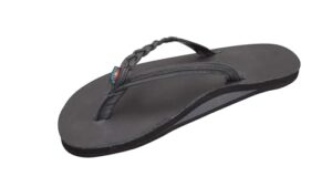 Rainbow Sandals Women’s Flirty Braidy Premier Leather w/Single Braided Strap
