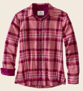 Women's Lumber Jane Hooded Flannel Shirt