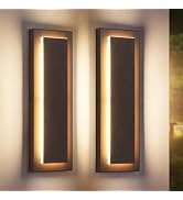 ZSMAIKU 2PACK Outdoor Wall Sconce, Exterior Lights Fixture,Waterproof Wall Lights for House,Porch...