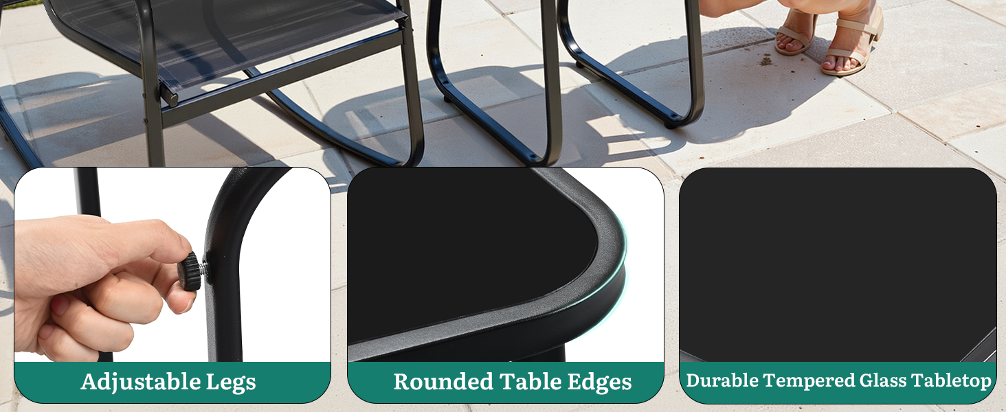 glass table