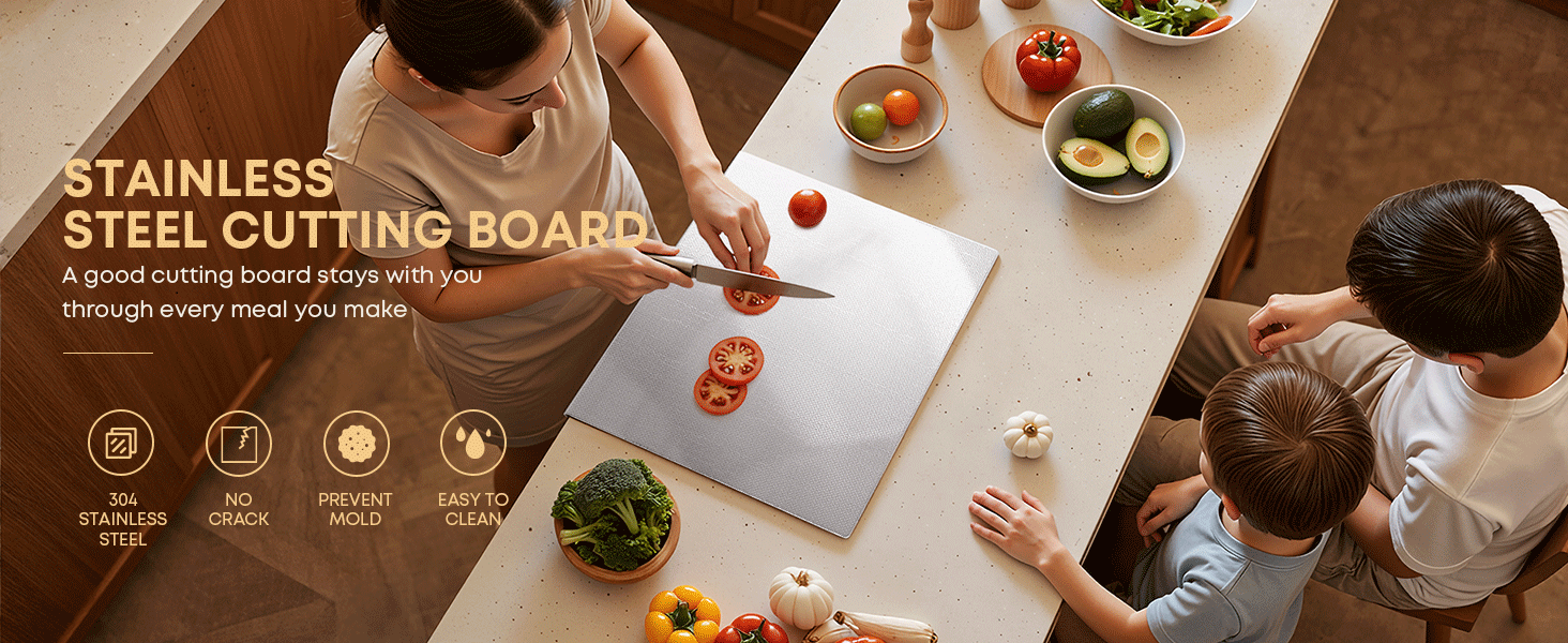 Stainless Steel Cutting Board