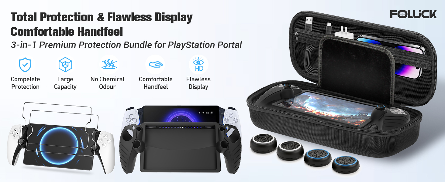 PlayStation Portal Case and Screen Protector