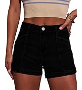 MEMVU Jean Shorts for Women High Waist Casual Spring Summer Shorts 2026