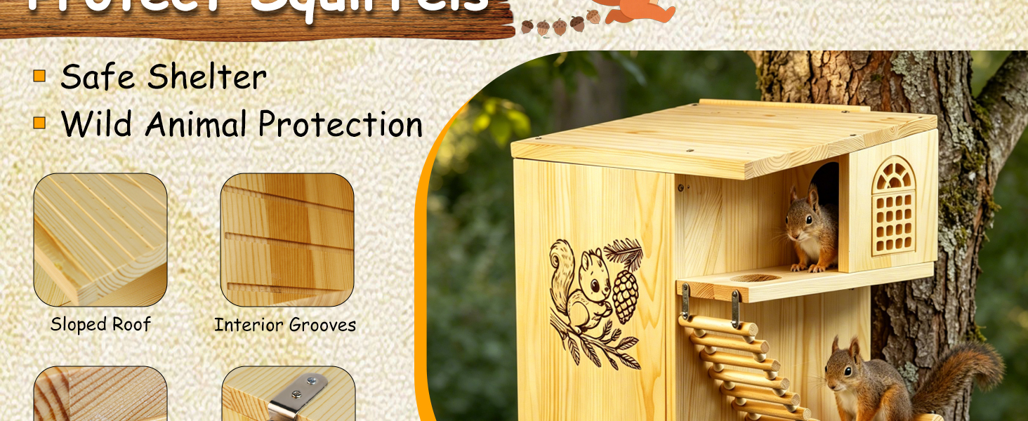 Squirrel House