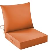 IASEAHK Outdoor Seat Cushion Set, Waterproof & Fade Resistant Patio Chair Cushions, Outdoors Cush...