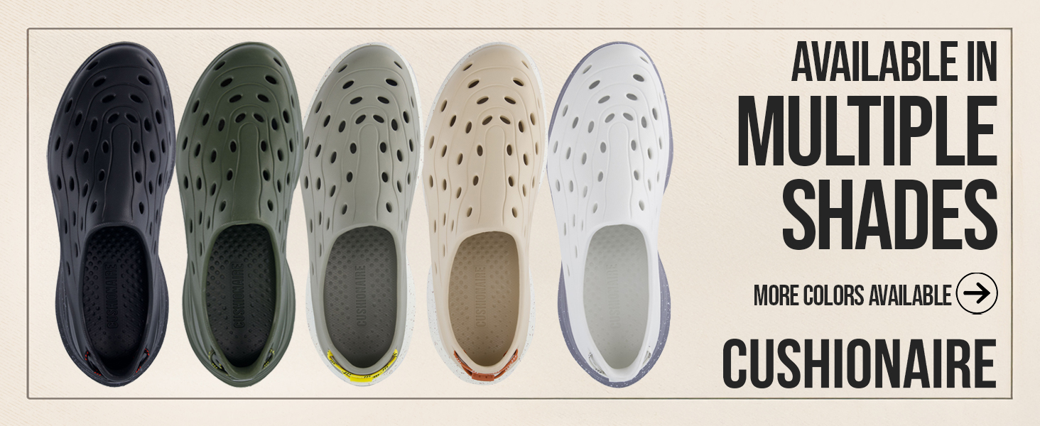 Fuel-M, cushionaire, men's recovery clog sneaker, lifestyle