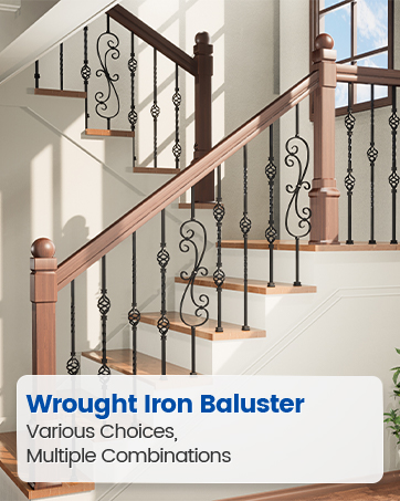 Rectangular Facemount Baluster