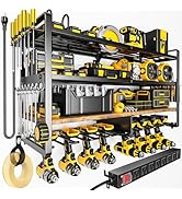 POKIPO 3D Printer Filament Storage Rack 7-Tier, Heavy Duty Large Capacity Filament Organizer Hold...