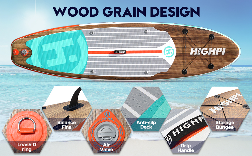 Highpi Inflatable stand up paddle board