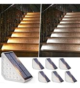 Solar Spot Lights Outdoor Waterproof, Upgraded 3-Level Ultra Bright LED Spotlights for Landscape,...