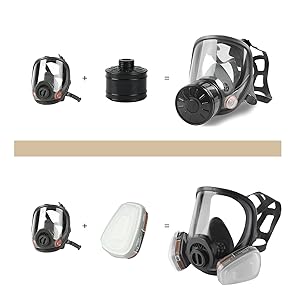 Full Face Respirator Mask
