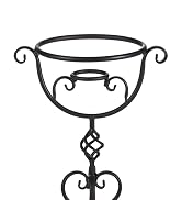 Glass Ball Stand Holder for Indoor Outdoor Lawn Patio